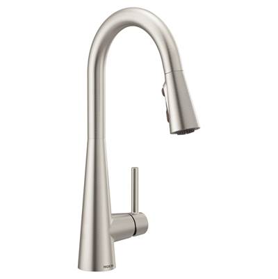 Moen 7864SRS- Sleek Single-Handle Pull-Down Sprayer Kitchen Faucet with Reflex and Power Clean in Spot Resist Stainless