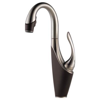 Brizo 63955LF-SSCO- Brizo Vuelo 1H Pull Down Bar/Prep Faucet | FaucetExpress.ca