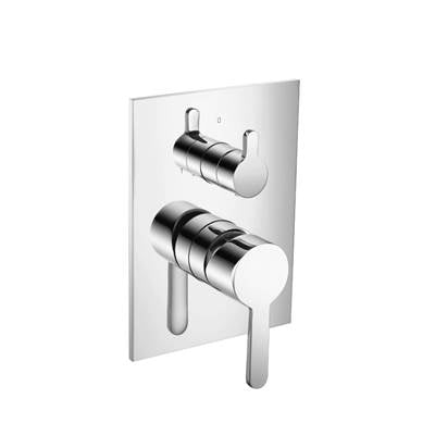 Isenberg 180.2100CP- Tub / Shower Trim With Pressure Balance Valve & Integrated 2-Way Diverter - 2-Output | FaucetExpress.ca