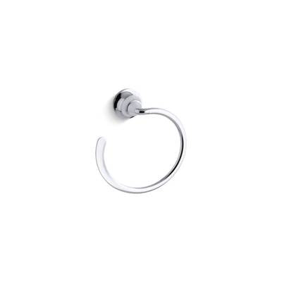 Kohler 11377-CP- Forté® Sculpted towel ring | FaucetExpress.ca