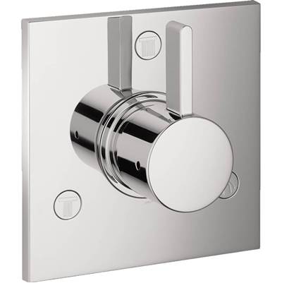 Hansgrohe 4880000- Diverter Trim Square Trio/Quattro - FaucetExpress.ca