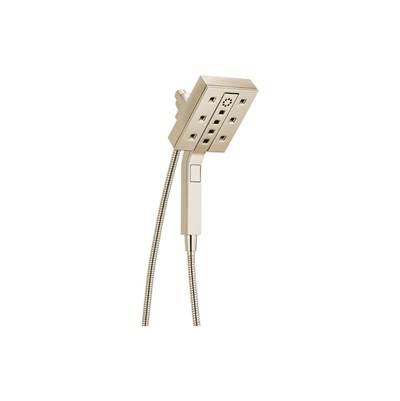 Delta 58473-PN- H2Okinetic In2Ition 4 Setting Two-In-One Shower | FaucetExpress.ca