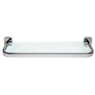 Laloo W6587 WF- Wynn Single Glass Shelf - White Frost | FaucetExpress.ca