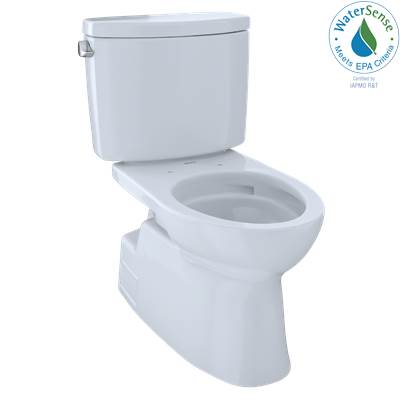 Toto CST474CEFG#01- Vespin Ii Skirted Bowl T-Flush W/ Cefiontect Cotton | FaucetExpress.ca