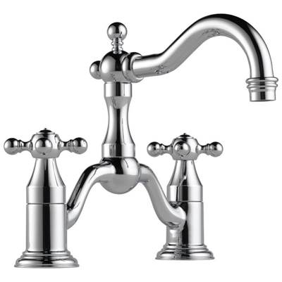 Brizo 65538LF-PC-ECO- Two Handle Widespread Bridge Lavatory Faucet