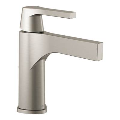 Delta 574-SSLPU-DST- Single Hole - Single Handle-4'' Plate/Metal Pop-Up - Lpu | FaucetExpress.ca