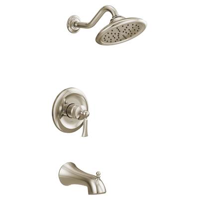 Moen UT35503NL- Wynford M-CORE 3-Series 1-Handle Tub and Shower Trim Kit in Polished Nickel (Valve Not Included)