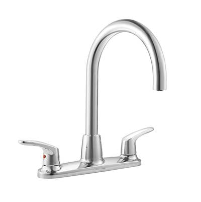 American Standard 7074550.002- Colony Pro 2-Handle Kitchen Faucet 1.5 Gpm/5.7 L/Min Without Side Spray