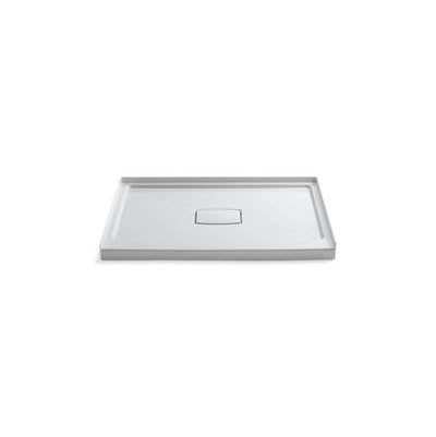 Kohler 9397-0- Archer® 48'' x 36'' Single threshold center drain shower base with removable cover | FaucetExpress.ca