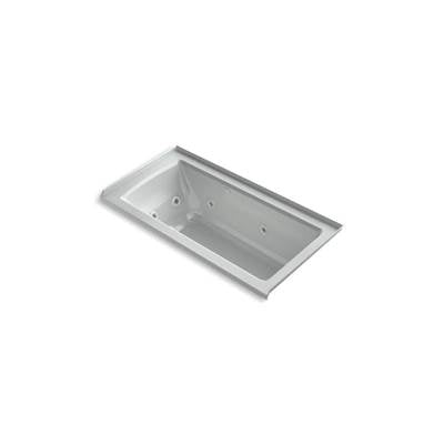Kohler 1947-XHGHR-95- Archer® 60'' x 30'' integral flange whirlpool + Heated BubbleMassage air bath with right-hand drain | FaucetExpress.ca