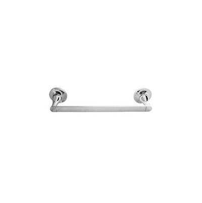 Laloo C7312 PN- Coco Single Towel Bar - Small - Polished Nickel | FaucetExpress.ca