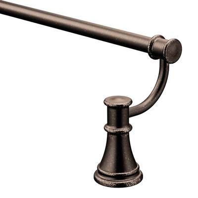 Moen YB6424ORB- Belfield Oil Rubbed Bronze 24'' Towel Bar - FaucetExpress.ca