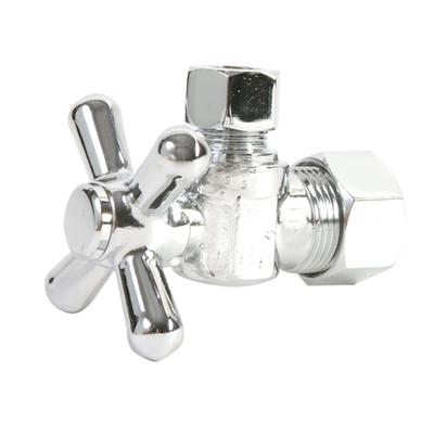 Mountain Plumbing MT621-NL- Mini Cross-Handle 1/2'' Angle Valve