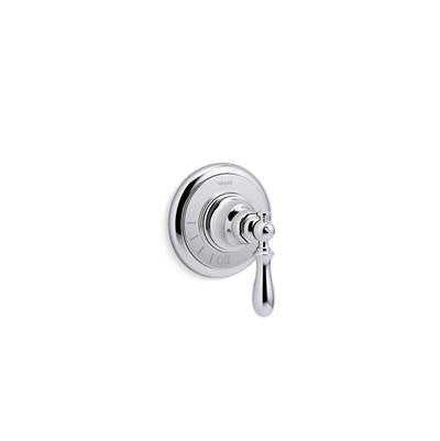 Kohler T72771-9M-CP- Artifacts® Volume control valve trim with swing lever handle | FaucetExpress.ca