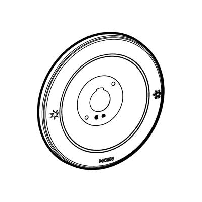 Moen 97577- Monticello Escutcheon for Moentrol Showering valve, Chrome