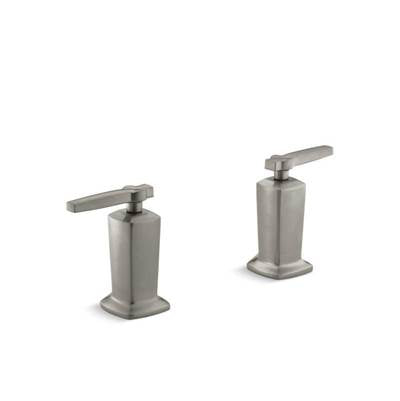 Kohler T16248-4-BN- Margaux® Valve trim with lever handles for deck-mount high-flow bath valve, requires valve | FaucetExpress.ca