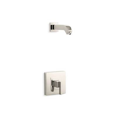 Kohler TLS14670-4-SN- Loure® Rite-Temp(R) shower valve trim with lever handle, less showerhead | FaucetExpress.ca