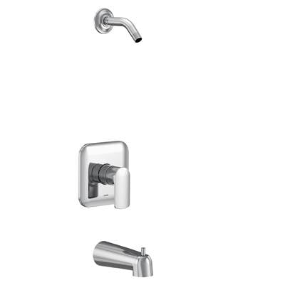 Moen UT2813NH- Rizon M-Core 2-Series 1-Handle Tub And Shower Trim Kit In Chrome (Valve Sold Separately)