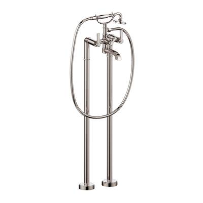 Vogt TM.Z1.2100.PN- Zehn Trim for Floor Mount Tub Filler Polished Nickel