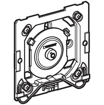 Geberit 241.937.00.1- Geberit pneumatic actuator with mounting frame | FaucetExpress.ca