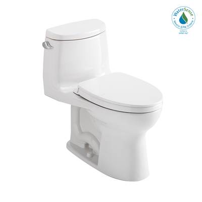 Toto MS604124CEFG#12- Toto Ultramax Ii One-Piece Elongated 1.28 Gpf Universal Height Toilet With Cefiontect And Ss124 Softclose Seat Washlet+ Ready Sedona Beige