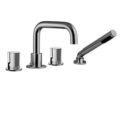 Ca'bano CA8530799- 4 Piece deck mount tub filler with hand spray