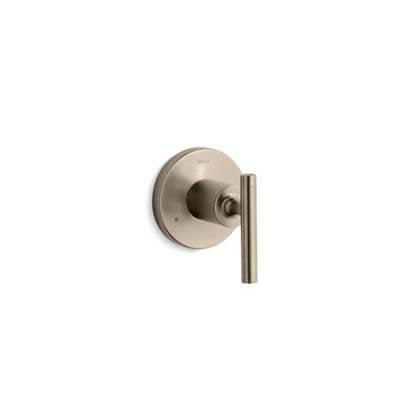 Kohler T14491-4-BV- Purist® Valve trim with lever handle for transfer valve, requires valve | FaucetExpress.ca