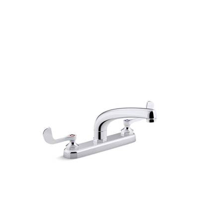 Kohler 810T20-5AFA-CP- Triton® Bowe® 1.8 gpm kitchen sink faucet with 8-3/16'' swing spout, aerated flow and wristblade handles | FaucetExpress.ca