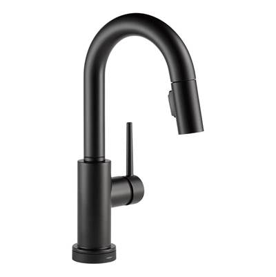 Delta 9959T-BL-DST- Single Handle Pull-Down Bar/Prep Faucet Featuring Touch2O(R) | FaucetExpress.ca