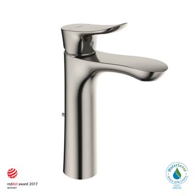 Toto TLG01304U#PN- TOTO GO 1.2 GPM Single Handle Semi-Vessel Bathroom Sink Faucet with COMFORT GLIDE Technology, Polished Nickel | FaucetExpress.ca