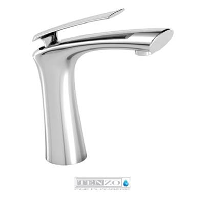 Tenzo FL11- Fluvia Single Hole Lavatory Faucet With (Overflow) Drain