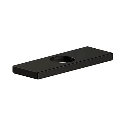 Vogt CP.01.06.MB- Rectangular Cover Plate for Lavatory Faucet Matte Black