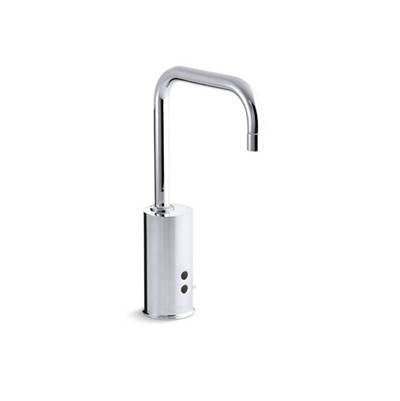 Kohler 13472-CP- Gooseneck Touchless faucet with Insight technology and temperature mixer, DC-powered | FaucetExpress.ca