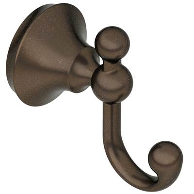 Moen YB5203ORB- Wynford Oil Rubbed Bronze Double Robe Hook