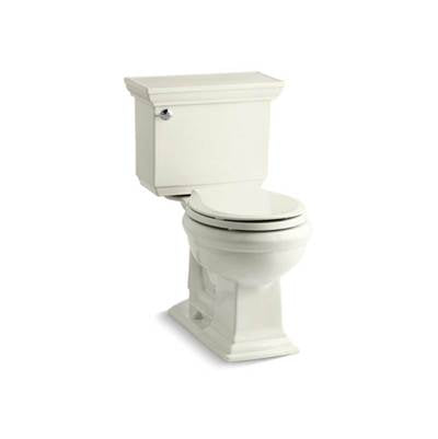 Kohler 3933-96- Memoirs® Stately Comfort Height® Two-piece round-front 1.28 gpf chair height toilet | FaucetExpress.ca