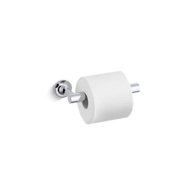 Kohler 14377-CP- Purist® Pivoting toilet tissue holder | FaucetExpress.ca