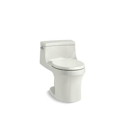 Kohler 4007-NY- San Souci® One-piece round-front 1.28 gpf toilet with slow close seat | FaucetExpress.ca