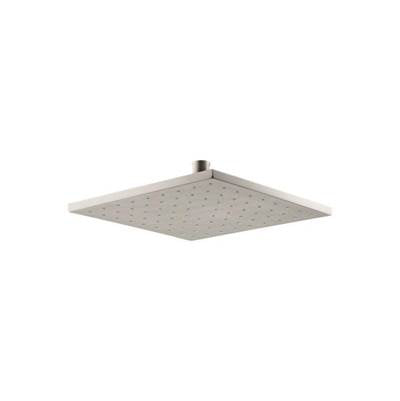 Kohler 13696-G-BN- Radiant® 10'' Contemporary Square 1.75 gpm rainhead with Katalyst(R) air-induction technology | FaucetExpress.ca