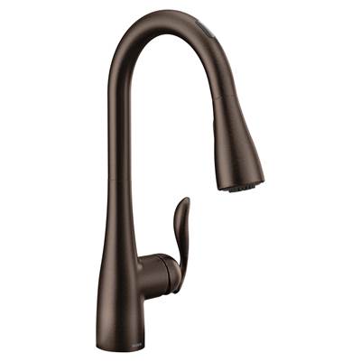Moen 7594EVORB- Arbor U by Moen Smart Pulldown Kitchen Faucet with Voice Control and MotionSense