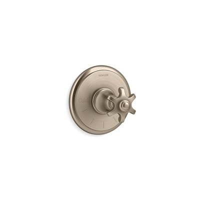 Kohler T72769-3M-BV- Artifacts® Thermostatic valve trim with prong handle | FaucetExpress.ca