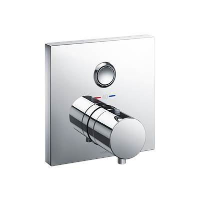 Toto TBV02405U#CP- Thermo 1Way Push Button Valve Chrome Plated W/ Shutoff | FaucetExpress.ca