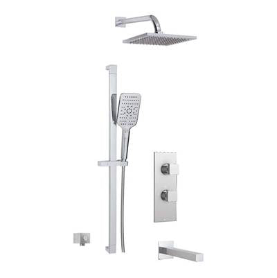 Aquabrass - Sfu08G Shower Faucet - 3 Way Non Shared - FaucetExpress.ca