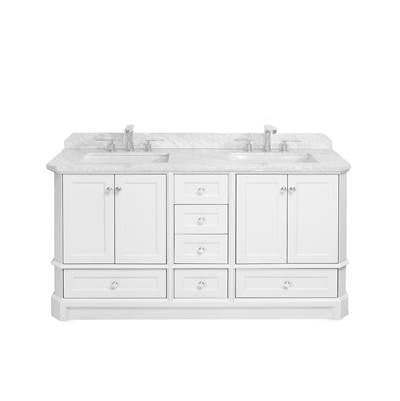 Icera 3250.602.01- Malibu Vanity Cabinet 60-in Gloss White | FaucetExpress.ca