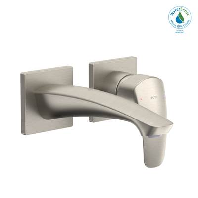 Toto TLG09307U#BN- TOTO GM 1.2 GPM Wall-Mount Single-Handle Bathroom Faucet with COMFORT GLIDE Technology, Brushed Nickel - TLG09307U#BN | FaucetExpress.ca