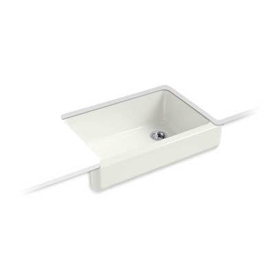 Kohler 5826-NY- Whitehaven® 32-1/2'' x 21-9/16'' x 9-5/8'' Undermount single-bowl farmhouse sink | FaucetExpress.ca