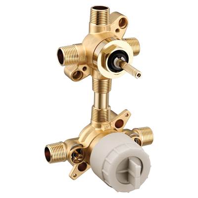 Moen U232CIS- M-CORE 3-Series Mixing Valve with 2 or 3 Function Integrated Transfer Valve with CC/IPS Connections and Stops - FaucetExpress.ca