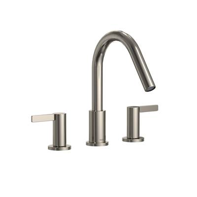 Toto TBG11201UA#PN- Toto Gf Two Lever Handle Deck-Mount Roman Tub Filler Trim Polished Nickel