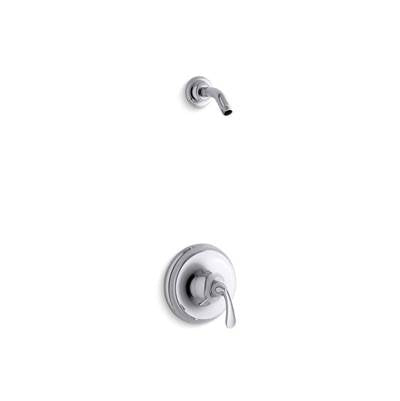 Kohler TLS10276-4-CP- Forté® Sculpted Rite-Temp(R) shower valve trim, less showerhead | FaucetExpress.ca