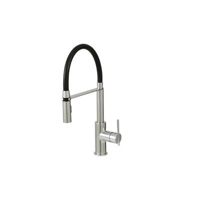 Aquabrass - 3745N Zest Nero Pull-Down Spray Kitchen Faucet