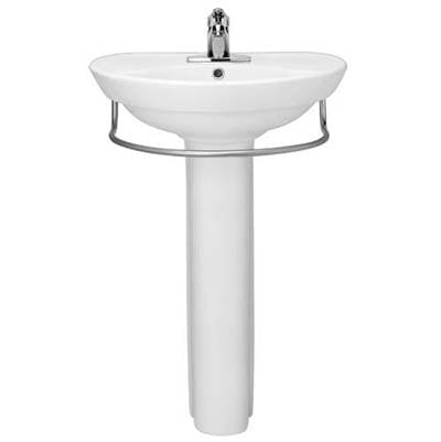 American Standard 0268008.020- Ravenna 8-Inch Widespread Pedestal Sink Top